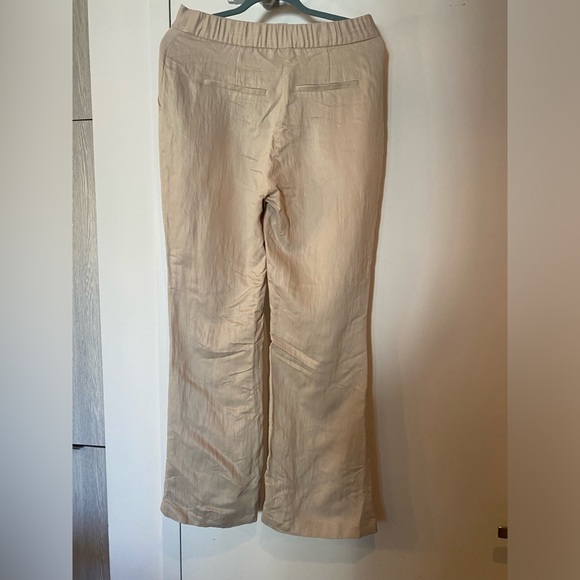 Beige flared pants - Picture 2 of 3